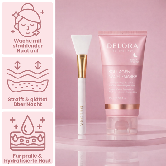 Delora - Glow Nacht-Maske