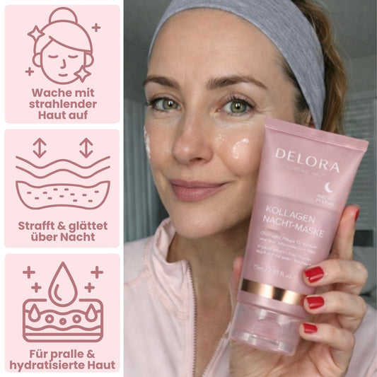 Delora | Glow Nacht-Maske