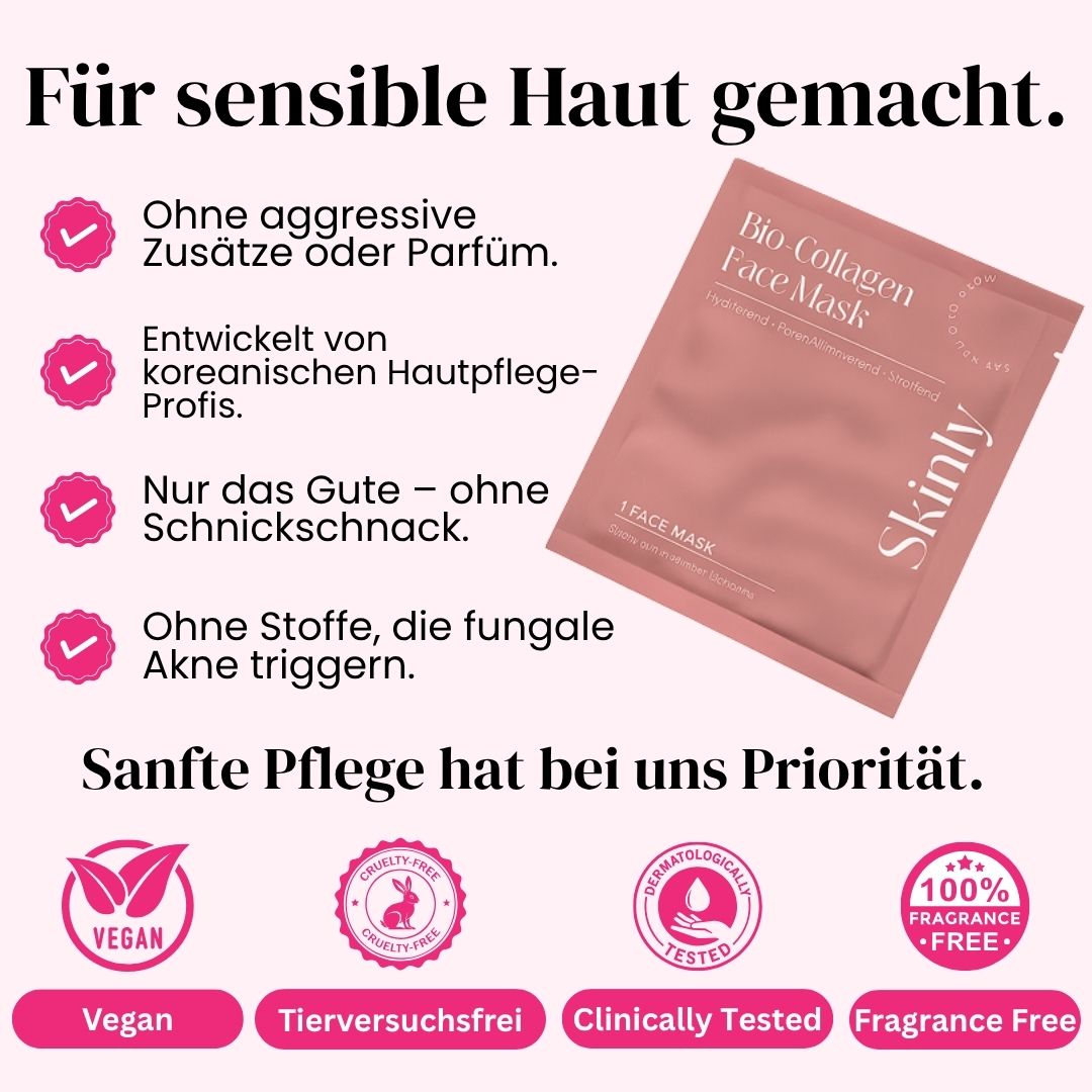 Skinly Bio-Kollagen Maske (5 Masken)