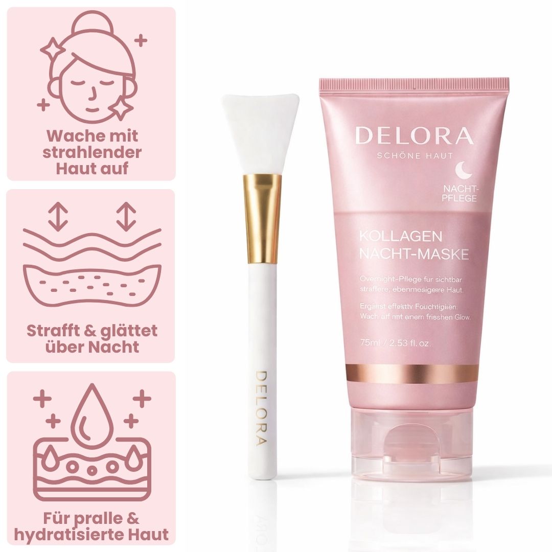 Delora - Glow Nacht-Maske (BOGO)